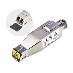 StarTech.com D01ML55P-FIBER-MEDIA convertisseur de support réseau 1000 Mbit/s 1310 nm Multimode, Monomode Argent