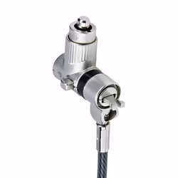 StarTech.com Lot de 25 Antivols Universels de 2m pour Ordinateur Portable, Serrure Universelle à Clé Maîtresse, Sécurité Informatique, Compatible avec Noble Wedge®/Nano/K-Slot, Câble Antivol Résistant aux Coupures - Vue supplémentaire 2