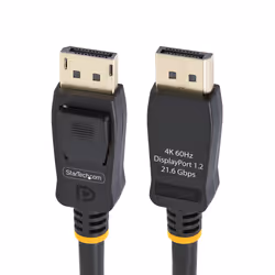 StarTech.com DISPL2M10PK, 2 m, DisplayPort, DisplayPort, Mâle, Mâle, 3840 x 2160 pixels