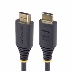 StarTech.com HDMI2-CABLE-4K60-4M, 4 m, HDMI Type A (Standard), HDMI Type A (Standard), 18 Gbit/s, Canal de retour audio (ARC, ...