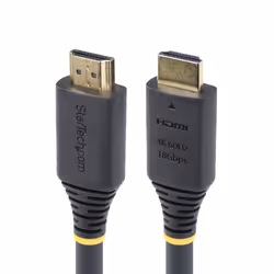 StarTech.com HDMI2-CABLE-4K60-5M, 5 m, HDMI Type A (Standard), HDMI Type A (Standard), 18 Gbit/s, Canal de retour audio (ARC, ...