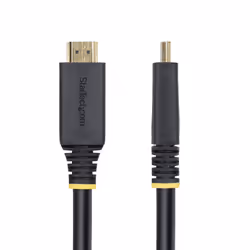StarTech.com Câble HDMI Haut Débit Actif de 15m, 4K 60Hz/1440p 144Hz, HDR10/HDCP 2.2/ARC, 18Gbps, Cordon HDMI, UHD HDMI 2.0 pour TV/Moniteur/Écran, Gaine TPE