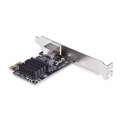 StarTech.com Carte Réseau PCIe Gigabit 5G à 1 Port, Carte LAN PCI Express 5G/2,5G/1G/100M/10M, Realtek RTL8126, Windows et Linux, Conforme TAA - Vue supplémentaire 2