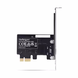 StarTech.com Carte Réseau PCIe Gigabit 5G à 1 Port, Carte LAN PCI Express 5G/2,5G/1G/100M/10M, Realtek RTL8126, Windows et Linux, Conforme TAA - Vue supplémentaire 6