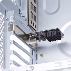 StarTech.com Carte Réseau PCIe Gigabit 5G à 1 Port, Carte LAN PCI Express 5G/2,5G/1G/100M/10M, Realtek RTL8126, Windows et Linux, Conforme TAA - Vue supplémentaire 7