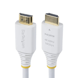 StarTech.com HDMI2-CABLE-4K60-6FW câble HDMI 1,8 m HDMI Type A (Standard) Blanc