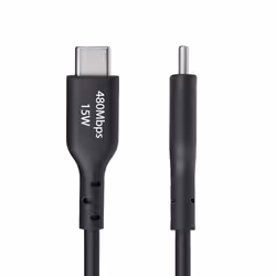 StarTech.com USB2AC1MNC câble USB USB 2.0 1 m USB A USB C Noir
