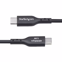 StarTech.com USB2AC1MNC câble USB USB 2.0 1 m USB A USB C Noir - Vue supplémentaire 5
