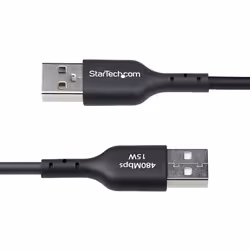 StarTech.com USB2AC2MNC câble USB USB 2.0 2 m USB A USB C Noir - Vue supplémentaire 4
