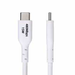 StarTech.com USB2AC2MNCWHE câble USB USB 2.0 2 m USB A USB C Blanc