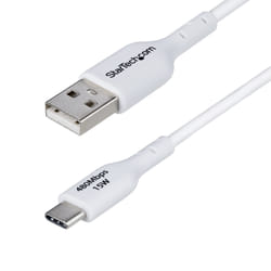 StarTech.com USB2AC1MNCWHE câble USB USB 2.0 1 m USB A USB C Blanc