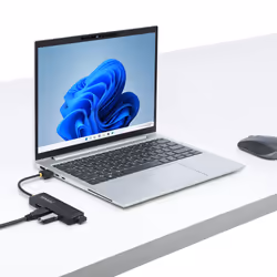 StarTech.com H5A4A-USB-HUB hub & concentrateur USB 3.2 Gen 1 (3.1 Gen 1) Type-A 5000 Mbit/s Noir - Vue supplémentaire 8