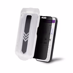 StarTech.com Filtre de Confidentialité 4 Directions pour iPhone 15 Pro Max, Supporte l'Orientation Portrait/Paysage, Tactile avec Vue à +/- 30°, Écran de Confidentialité avec Vitre de Protection en Verre Trempé