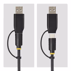 StarTech.com Dock Adaptateur USB-C/USB-A vers M.2 NVMe, 10 Gbps, Lecteur SSD Externe M.2 NVMe Sans Outil, B+M/M-Key - Vue supplémentaire 3