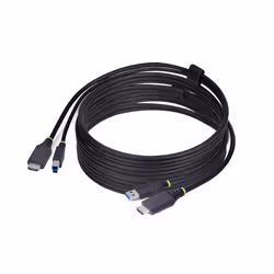 StarTech.com Câble KVM HDMI de 3 m et USB 5Gbps, 4K 60Hz, Câble Combo HDMI 2.0 et USB pour Commutateurs/Switchs KVM, 3,1 m, U ...