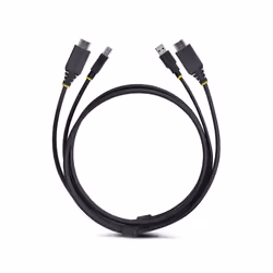 StarTech.com Câble KVM HDMI de 3 m et USB 5Gbps, 4K 60Hz, Câble Combo HDMI 2.0 et USB pour Commutateurs/Switchs KVM - Vue supplémentaire 4