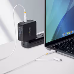 StarTech.com 2M-U2-LNTC-CABLE câble USB USB C Blanc - Vue supplémentaire 5