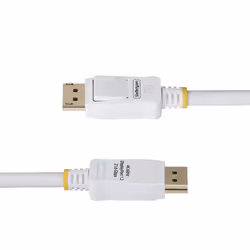 StarTech.com DP12-CABLE-10FTW câble DisplayPort 3 m Blanc