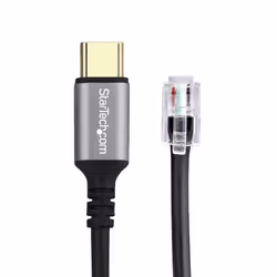 StarTech.com Adaptateur USB-C vers RJ9 pour Combiné Téléphonique de Bureau ou Casque Filaire/Sans Fil, Utilise le Matériel Fixe Existant, 1,8m, pour Ordinateur Portable/de Bureau/Mobile - Vue supplémentaire 2