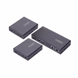 StarTech.com 4K7012IC-EXTEND-HDMI extension audio/video Émetteur et récepteur AV Noir - Vue supplémentaire 2