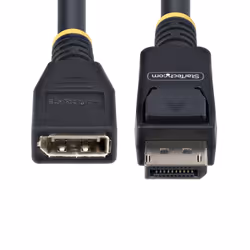 StarTech.com 10F-DP14-EXTEND-CBL câble DisplayPort 3 m Noir - Vue supplémentaire 7