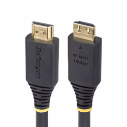 StarTech.com HDMI2-CABLE-GRIP-15F, 4,5 m, HDMI Type A (Standard), HDMI Type A (Standard), 18 Gbit/s, Canal de retour audio (A ...