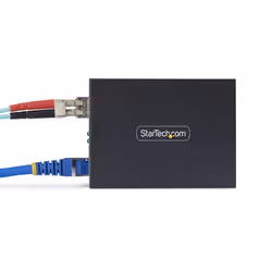 StarTech.com MCM1110SMLC20 convertisseur de support réseau 2000 Mbit/s 1310 nm Monomode Noir - Vue supplémentaire 5