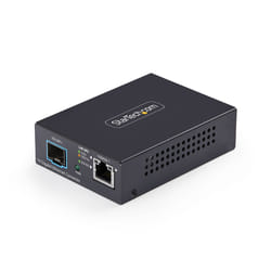 StarTech.com MCM10G6SSFP convertisseur de support réseau 10000 Mbit/s Multimode, Monomode Noir