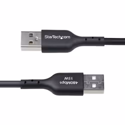 StarTech.com USB2AC3MNC câble USB USB 2.0 3 m USB A USB C Noir - Vue supplémentaire 4