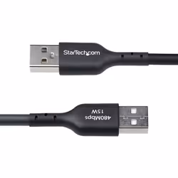 StarTech.com USB2AC4MBKE câble USB USB 2.0 4 m USB A USB C Noir - Vue supplémentaire 4