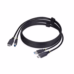 StarTech.com Câble KVM HDMI de 1,8m et USB 5Gbps, 4K 60Hz, Câble Combo HDMI 2.0 et USB pour Commutateurs/Switchs KVM, 1,8 m,  ...