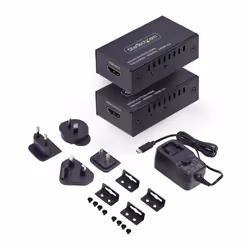StarTech.com 4K50IC-EXTEND-HDMI extension audio/video Émetteur et récepteur AV Noir - Vue supplémentaire 8
