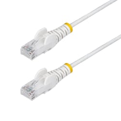 StarTech.com N6PAT10MWHS câble de réseau Blanc 10 m Cat6 U/UTP (UTP)