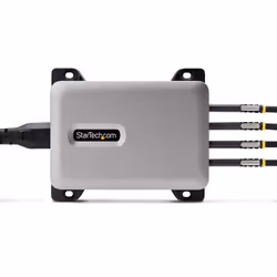 StarTech.com Chargeur USB-C Multi-Appareils à 4 Ports, 240 W au Total, Port Unique 140 W EPR, PD 3.1, Ports de Verrouillage à Vis, Salles de Réunion, Support Inclus pour le Montage en Surface - Vue supplémentaire 8