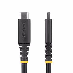 StarTech.com Câble USB 4 de 2 m, 20 Gbps, Câble USB-C Certifié USB-IF, PD EPR 240 W, DP 1.4 4K 120 Hz, Gaine TPE, Cordon USB-C Noir - Vue supplémentaire 2