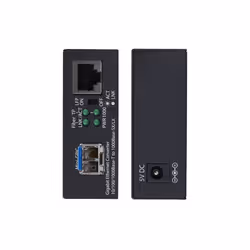 StarTech.com MCM1110SMLC40 convertisseur de support réseau 2000 Mbit/s 1310 nm Monomode Noir - Vue supplémentaire 3
