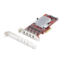 StarTech.com P10Q4C-USB-CARD-LP carte et adaptateur d'interfaces Interne USB 3.2 Gen 2 (3.1 Gen 2)