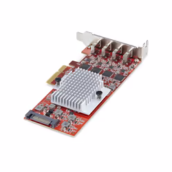 StarTech.com P10Q4C-USB-CARD-LP carte et adaptateur d'interfaces Interne USB 3.2 Gen 2 (3.1 Gen 2)