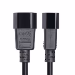 StarTech.com Cordon de Rallonge Électrique de 4,5m, Cordon d'Alimentation PDU C14 à C13, 15A 250V, 14AWG, Câble d'Alimentation AC pour PDU/Alimentation, Certifié KEMA-KEUR