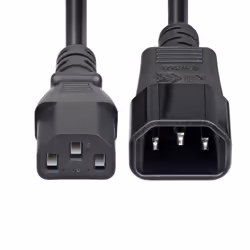 StarTech.com Cordon de Rallonge Électrique de 4,5m, Cordon d'Alimentation PDU C14 à C13, 15A 250V, 14AWG, Câble d'Alimentation AC pour PDU/Alimentation, Certifié KEMA-KEUR - Vue supplémentaire 5