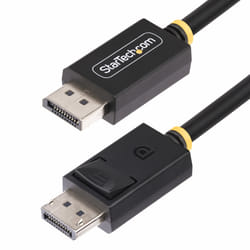 StarTech.com Câble DisplayPort 2.1 de 3m, Câble DisplayPort DP40 Certifié VESA avec UHBR10/HDR/HDCP 2.2, 8K 60Hz/4K 144Hz avec DSC 1.2a, 40Gbps, Câble DP 2.1,Câble pour Moniteur UHD, M/M