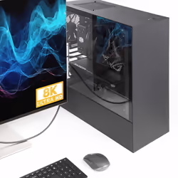 StarTech.com Câble DisplayPort 2.1 de 3m, Câble DisplayPort DP40 Certifié VESA avec UHBR10/HDR/HDCP 2.2, 8K 60Hz/4K 144Hz avec DSC 1.2a, 40Gbps, Câble DP 2.1,Câble pour Moniteur UHD, M/M - Vue supplémentaire 7