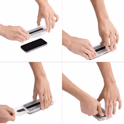 StarTech.com I16T1-PRIVACY-SCREEN filtre anti-reflets pour écran et filtre de confidentialité 15,5 cm (6.1") Smartphone Filtre de confidentialité sans bords pour ordinateur - Vue supplémentaire 5