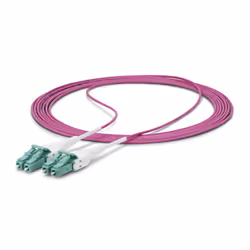 StarTech.com OM4RLCLC5M câble InfiniBand et à fibres optiques 5 m LC OFNR Violet - Vue supplémentaire 5