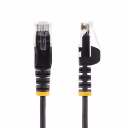 StarTech.com N6PAT25CMBKS câble de réseau 0,25 m Cat6 U/UTP (UTP) - Vue supplémentaire 2