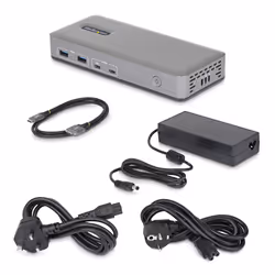 StarTech.com 196UE-USBC-DOCK station d'accueil Avec fil USB 3.2 Gen 2 (3.1 Gen 2) Type-C Gris - Vue supplémentaire 2