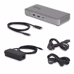 StarTech.com 208UE-USB4-DOCK station d'accueil Avec fil Gris - Vue supplémentaire 4