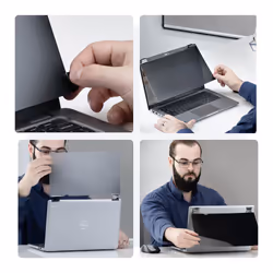 StarTech.com 156LB-PRIVACY-SCREEN filtre anti-reflets pour écran et filtre de confidentialité 39,6 cm (15.6") Ordinateur portable Filtre de confidentialité sans bords pour ordinateur - Vue supplémentaire 4
