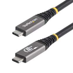 StarTech.com CC3M20GUSB4CX câble USB USB4 Gen 2x2 3 m USB C Noir
