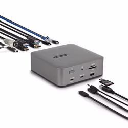 StarTech.com 215UE-TB5USB4DOCK station d'accueil Avec fil Thunderbolt 5 Gris - Vue supplémentaire 2